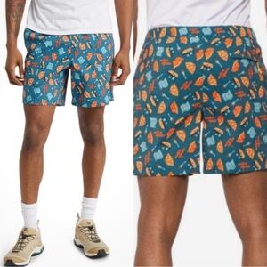 The North Face Men’s Class V Stretch Performance Shorts NWT Blue Coral